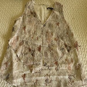 WHBM XS flowing blouse